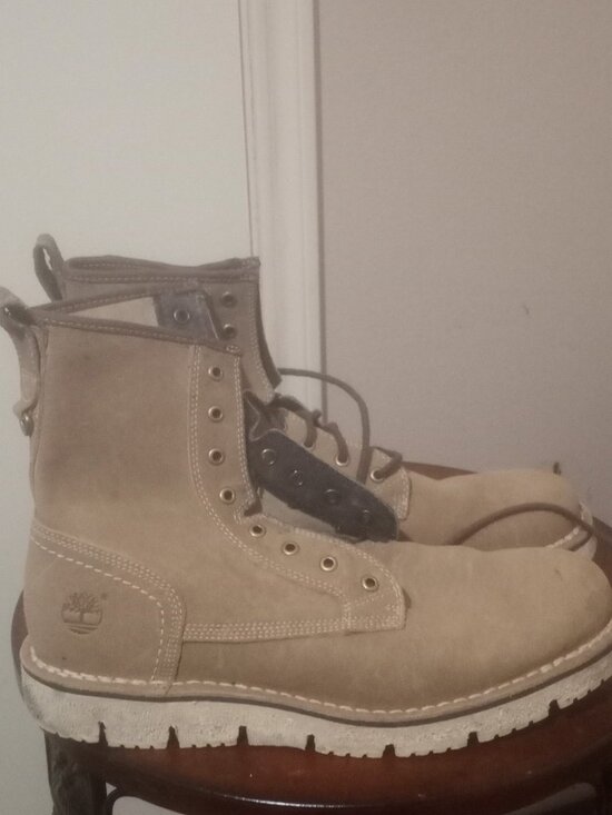 Timberland A185V A0360 Men\'s Tan Brown Westmore Boots Sz 9 EU 43
